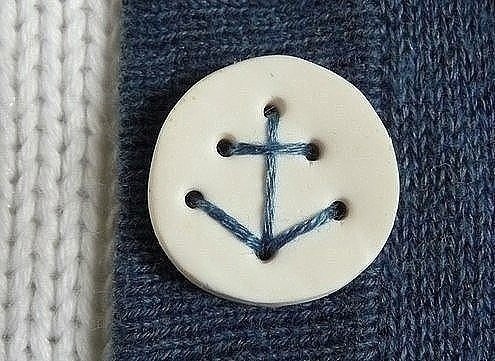 Как пришить пуговицы. Интересные идеи) - 2