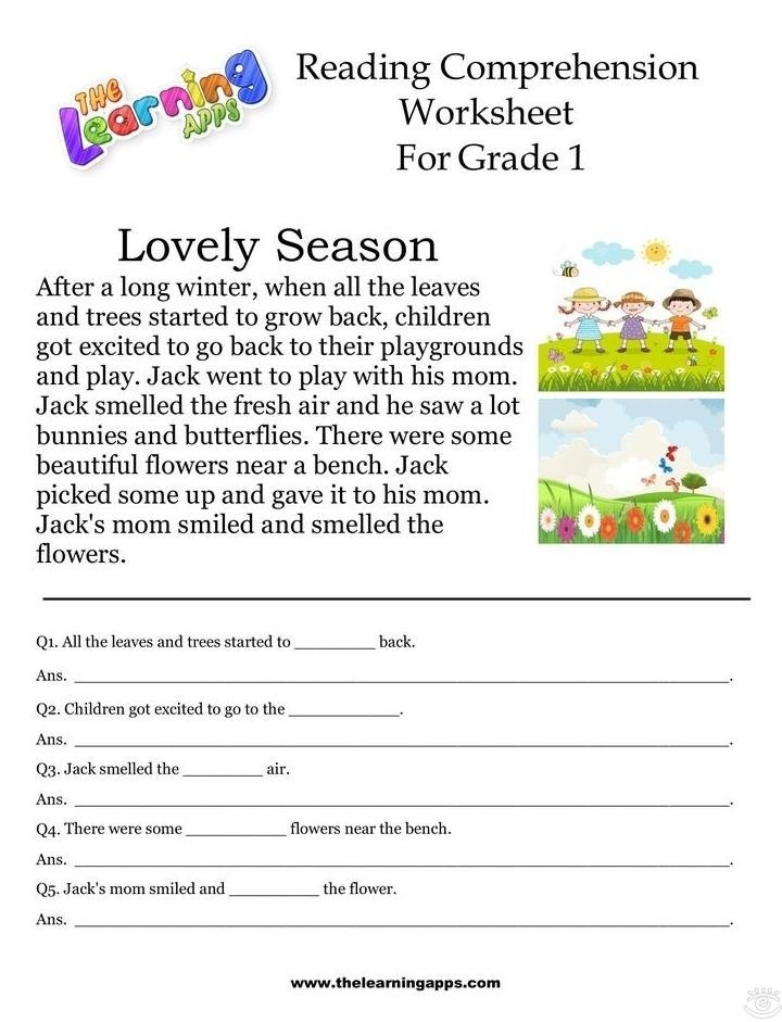 Reading comprehension - 6
