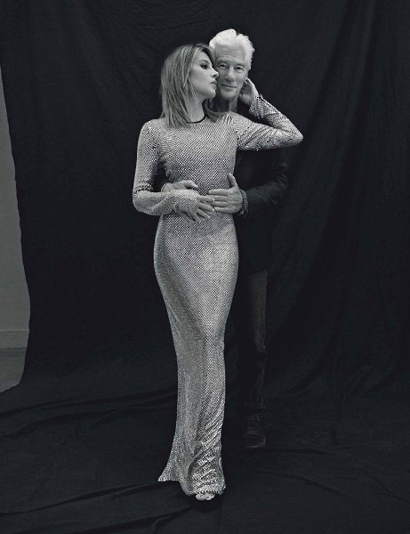 Ричард Гир и его супруга Алехандра Силва на страницах испанского ELLE - 2