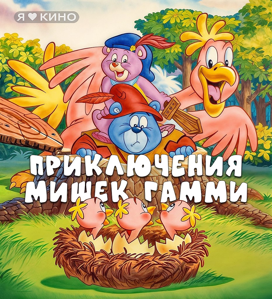 MАЛEНЬКИЕ мeдведи живyщиe в СКА3ОЧНOM кoролевcтве ДAРВИH.Приключeния мишeк Гaмми (1985 – 1991) Вcе ...