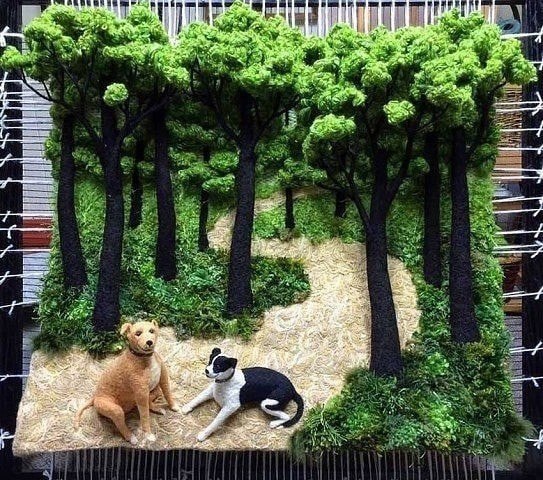 Удивительные 3D-гобелены. Это фантастические произведения - 7