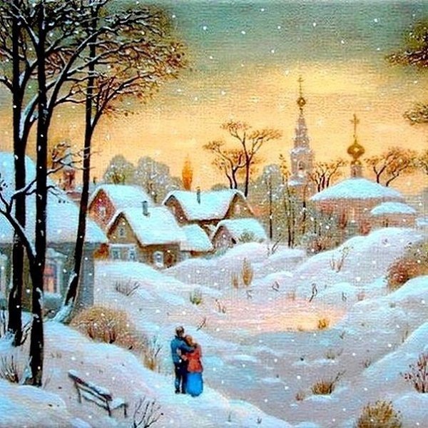 А надежды они всё же сбываются... Ведь так важно не забывать, Что РОДНЫЕ ДУШИ ВЕНЧАЮТСЯ, Если сердце ...